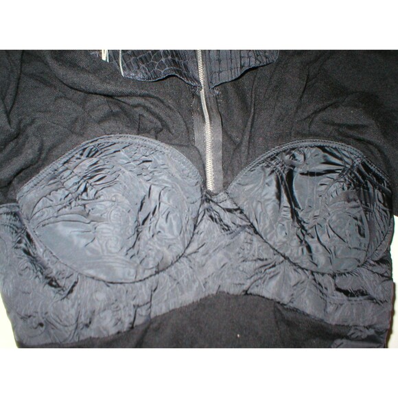 NWT New Womens Preen Thornton Bregazzi Coll Silk XS Black Sweater Top Designer - Picture 8 of 9